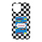 Checkers & Racecars iPhone 15 Case - Back