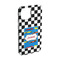 Checkers & Racecars iPhone 15 Pro Case - Angle