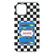 Checkers & Racecars iPhone 15 Pro Max Tough Case - Back
