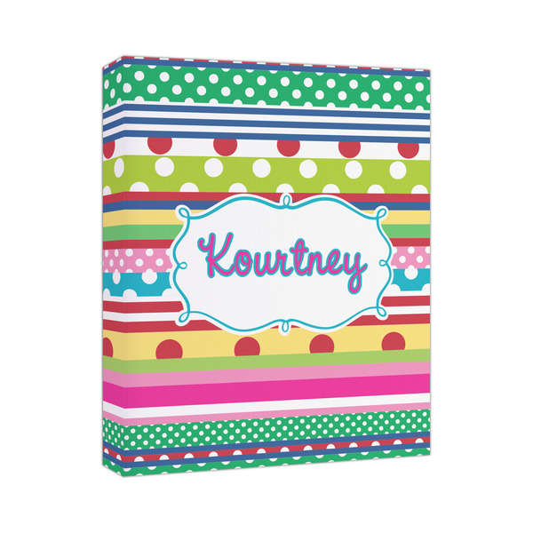Custom Ribbons Canvas Print (Personalized)