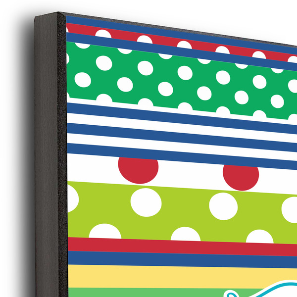 Ribbons 11x14 Wood Print - Closeup