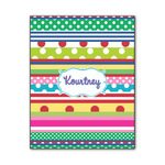 Ribbons Wood Print - 11x14 (Personalized)