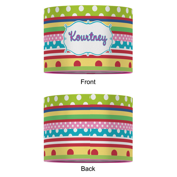 Ribbons 12" Drum Lampshade - APPROVAL (Fabric)