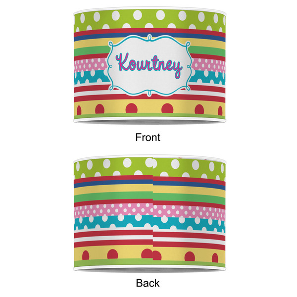 Ribbons 12" Drum Lampshade - APPROVAL (Poly Film)