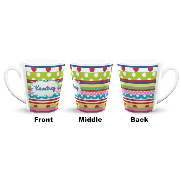 Ribbons 12 Oz Latte Mug - Approval