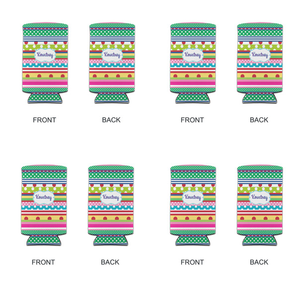 Ribbons 12oz Tall Can Sleeve - Set of 4 - APPROVAL