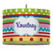 Ribbons Drum Pendant Lamp (Personalized)