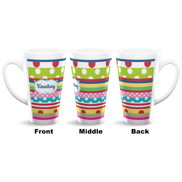 Ribbons 16 Oz Latte Mug - Approval