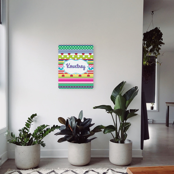 Ribbons 16x20 - Canvas Print - In Context