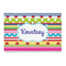 Ribbons 2' x 3' Indoor Area Rug (Personalized)