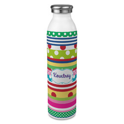 Ribbons 20oz Stainless Steel Water Bottle - Full Print (Personalized)