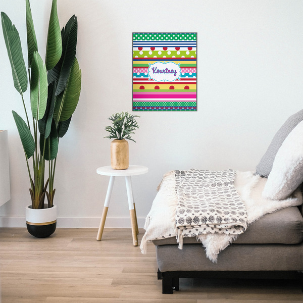 Ribbons 20x24 Wood Print - In Context