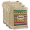 Ribbons Reusable Cotton Grocery Bags - Set of 3 (Personalized)