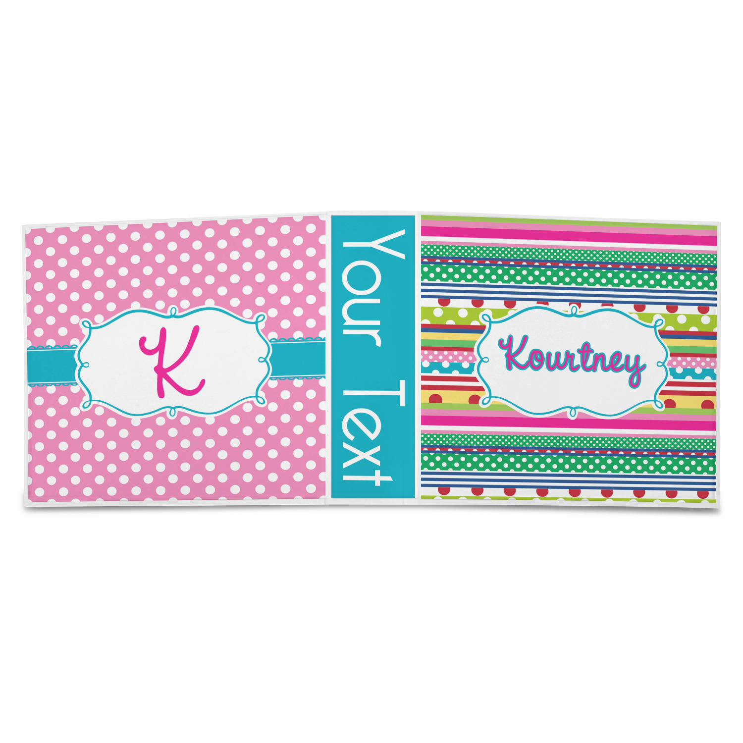 Ribbons 3Ring Binder 3 inch (Personalized) YouCustomizeIt