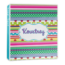 Ribbons 3-Ring Binder - 1 inch (Personalized)