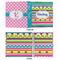 Ribbons 3 Ring Binders - Full Wrap - 1" - APPROVAL