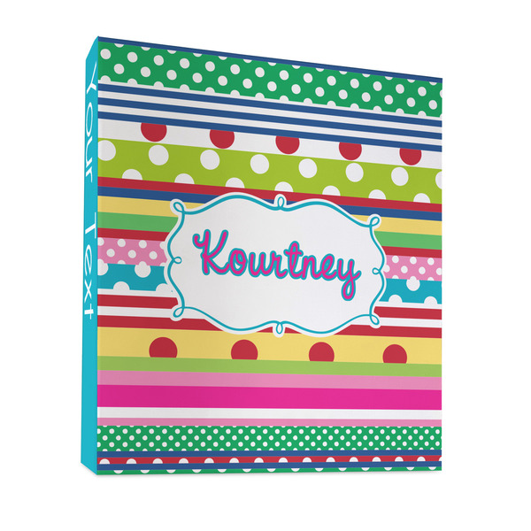 Ribbons 3 Ring Binders - Full Wrap - 1" - FRONT