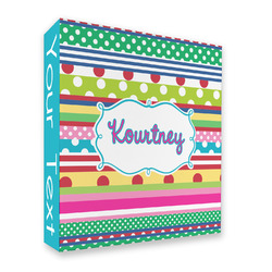 Ribbons 3 Ring Binder - Full Wrap (Personalized)