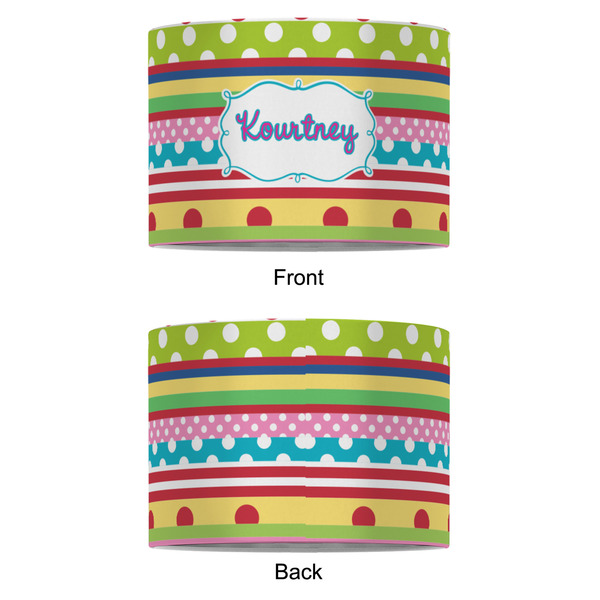 Ribbons 8" Drum Lampshade - APPROVAL (Fabric)