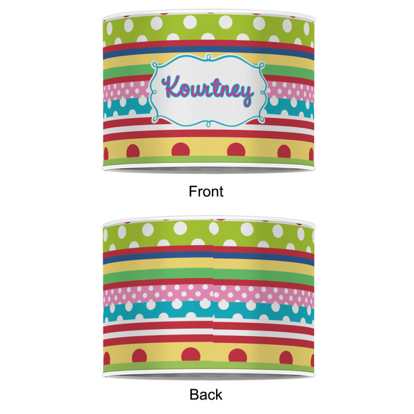 Ribbons 8" Drum Lampshade - APPROVAL (Poly Film)