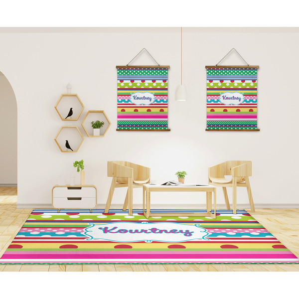 Ribbons 8'x10' Indoor Area Rugs - IN CONTEXT