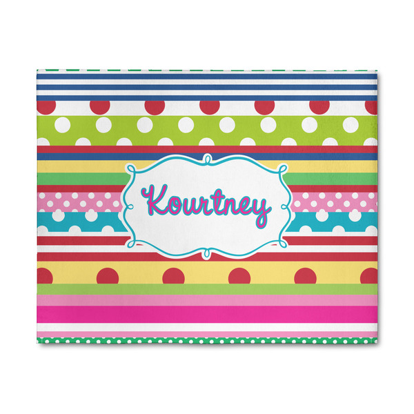Custom Ribbons 8' x 10' Indoor Area Rug (Personalized)