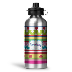 Ribbons Water Bottle - Aluminum - 20 oz (Personalized)