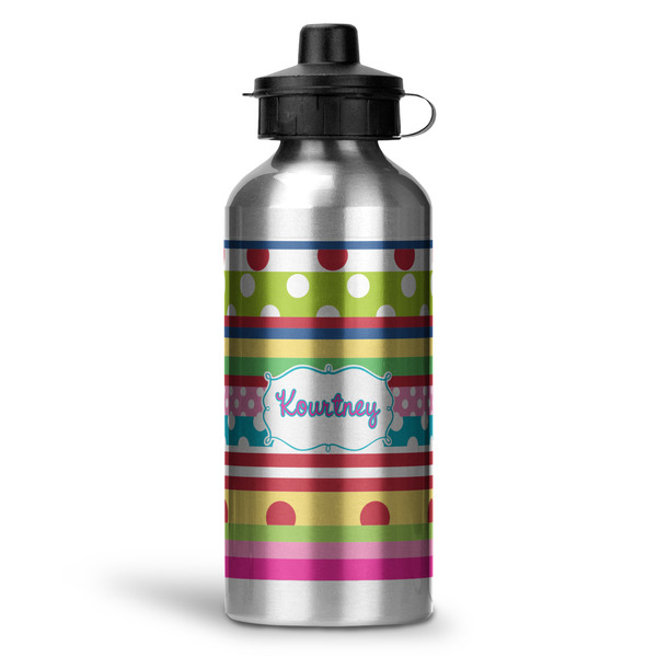 Custom Ribbons Water Bottles - 20 oz - Aluminum (Personalized)
