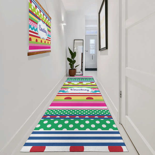 Ribbons Area Rug Sizes - In Context (vertical)