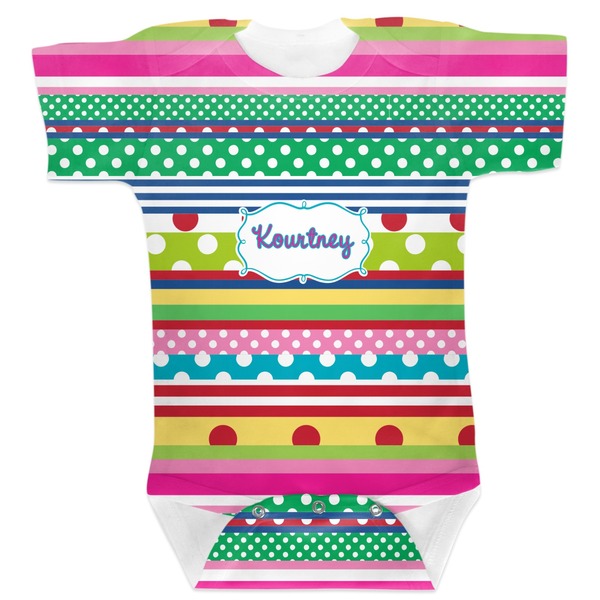 Custom Ribbons Baby Bodysuit (Personalized)