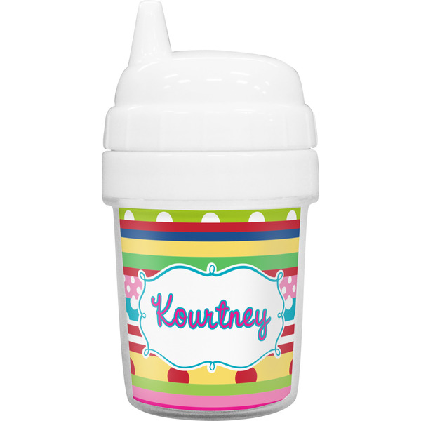 Custom Ribbons Baby Sippy Cup (Personalized)