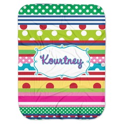 Ribbons Baby Swaddling Blanket (Personalized)