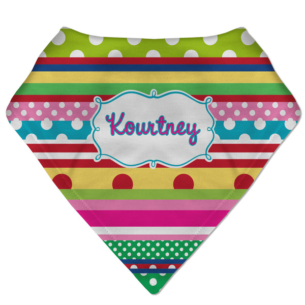 Custom Ribbons Bandana Bib (Personalized)