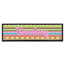 Ribbons Bar Mat - Large (Personalized)