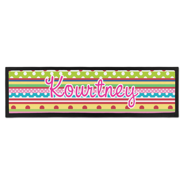 Custom Ribbons Bar Mat - Large (Personalized)