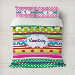 Ribbons Duvet Cover (Personalized)