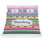 Ribbons Comforter Set - King (Personalized)