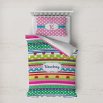 Ribbons Duvet Cover Set - Twin XL (Personalized)
