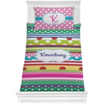 Ribbons Comforter Set - Twin (Personalized)