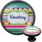 Ribbons Cabinet Knob (Black) (Personalized)