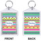 Ribbons Bling Keychain (Front + Back)