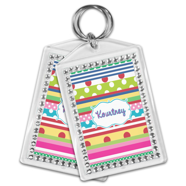 Ribbons Bling Keychain - MAIN