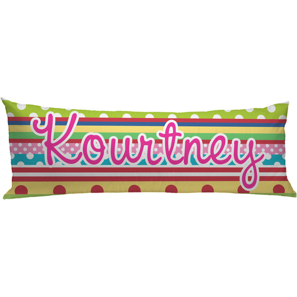 Custom Ribbons Body Pillow Case (Personalized)