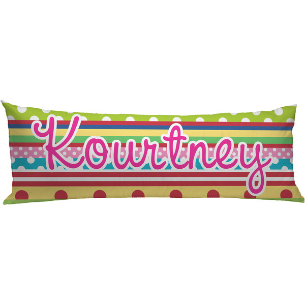 Custom Ribbons Body Pillow Case (Personalized)