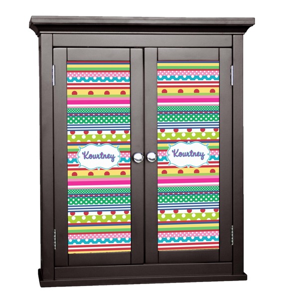 Custom Ribbons Cabinet Decal - XLarge (Personalized)
