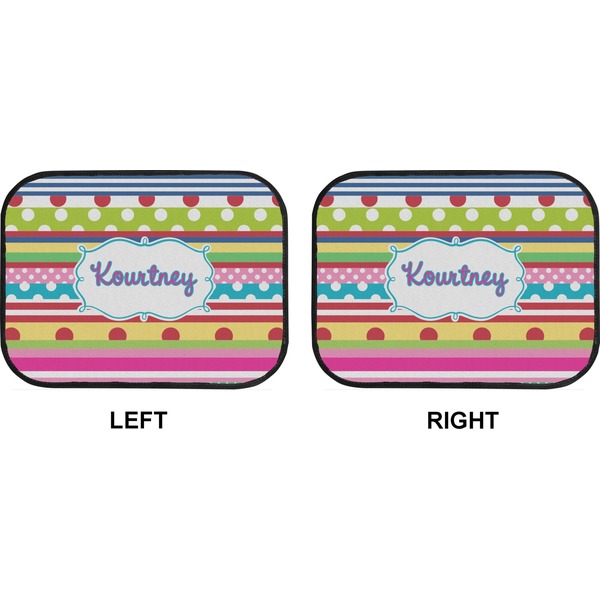 Ribbons Car Floor Mats (Back Seat) (Approval)