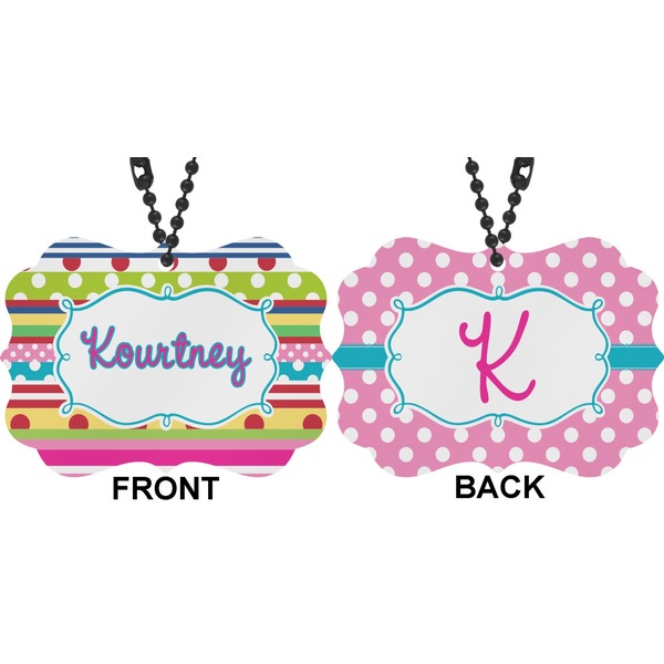 Ribbons Car Ornament (Approval)