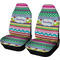 Ribbons Car Seat Covers (Set of Two) (Personalized)