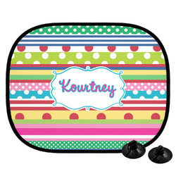 Ribbons Car Side Window Sun Shade (Personalized)
