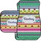 Ribbons Car Floor Mats Set - 2 Front & 2 Back (Personalized)